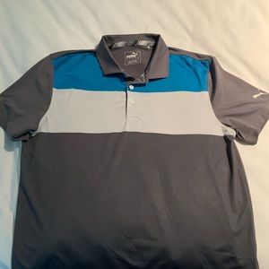 Puma Golf Shirt Boys Size Large